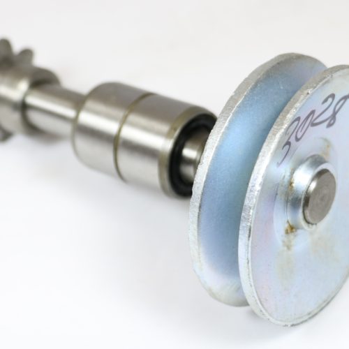 JACK SHAFT W/PULLEY AND SPROCKET